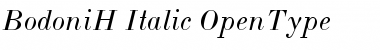 BodoniH-Italic Font