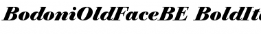 Bodoni Old Face BE Font