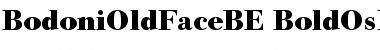 Bodoni Old Face BE Font