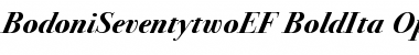 BodoniSeventytwoEF Font