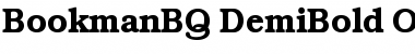 Bookman BQ Regular Font