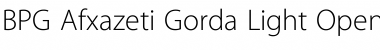 BPG Afxazeti Gorda Font