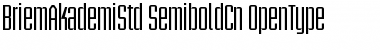 Briem Akademi Std Semibold Condensed