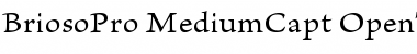 Brioso Pro Medium Caption Font