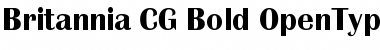 Britannia CG Bold Regular Font