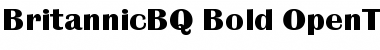 Download Britannic BQ Font