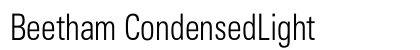 Beetham CondensedLight Preview
