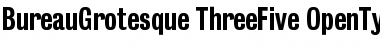 BureauGrotesque ThreeFive Font