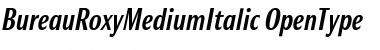 Bureau RoxyMediumItalic