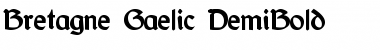 Bretagne Gaelic DemiBold Font