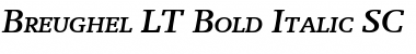 Breughel LT RegularSC Bold Italic