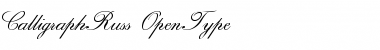 CalligraphRuss Regular Font