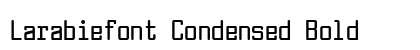 Larabiefont Condensed Bold Preview