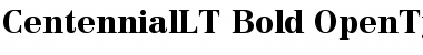 Linotype Centennial LT 75 Bold Font