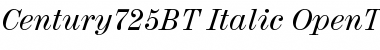 Century 725 Italic Font