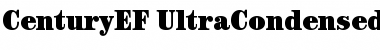 CenturyEF-UltraCondensed Regular Font