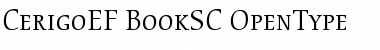 CerigoEF BookSC Font