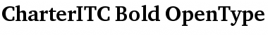 Charter ITC Bold Font
