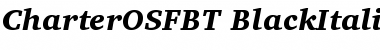 Bitstream Charter Black Italic OSF Font