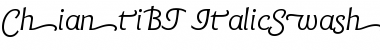Bitstream Chianti Italic Swash Font