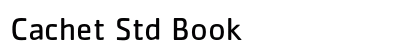 Cachet Std Book font free download