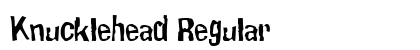 Knucklehead Regular font free download