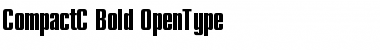 CompactC Regular Font