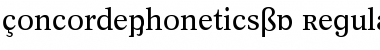Concorde Phonetics BQ Font