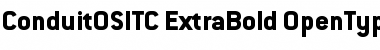 ConduitOSITC ExtraBold Font