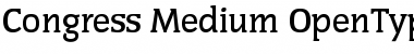 Download Congress-Medium Font