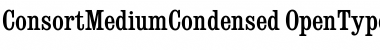 ConsortMediumCondensed Regular Font