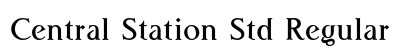 Central Station Std Regular font free download