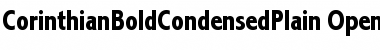 Corinthian Bold Condensed Plain