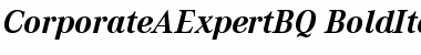 Corporate A Expert BQ Regular Font