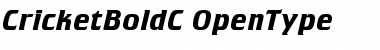 CricketBoldC Regular Font