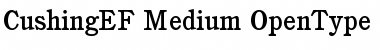 CushingEF-Medium Font