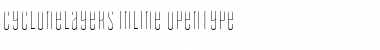 CycloneLayers Regular Font