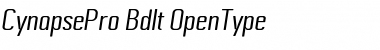 Cynapse Pro Bold Italic Font