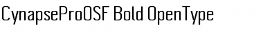Cynapse Pro OSF Bold Font
