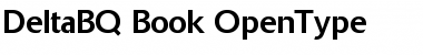 Delta BQ Regular Font