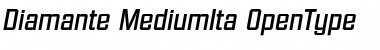 Download Diamante-MediumIta Font