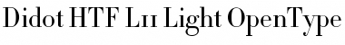 Didot HTF-L11-Light