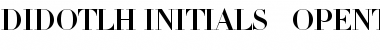Linotype Didot Initials