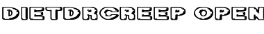 Download DietDrCreep Font