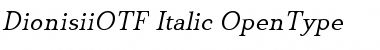 DionisiiOTF Font