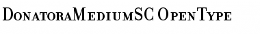 DonatoraMediumSC Font