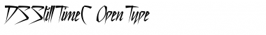 DS StillTimeC Regular Font