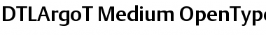 DTLArgoT Medium Font