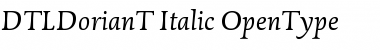 Download DTLDorianT Font