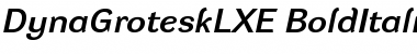 DynaGrotesk LXE Font